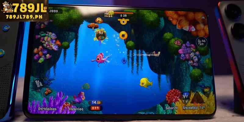 Online fish shooting game optimized for mobile players in the Philippines