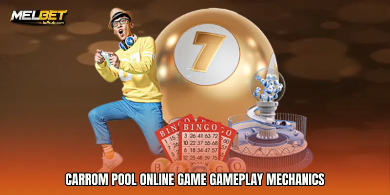 Carrom Pool online game gameplay mechanics