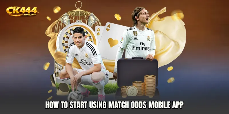 How to start using Match Odds mobile app