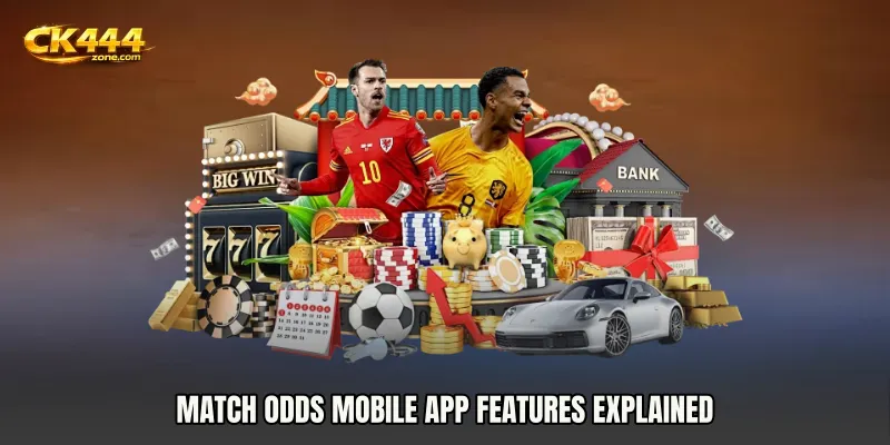 Match Odds mobile app features explained